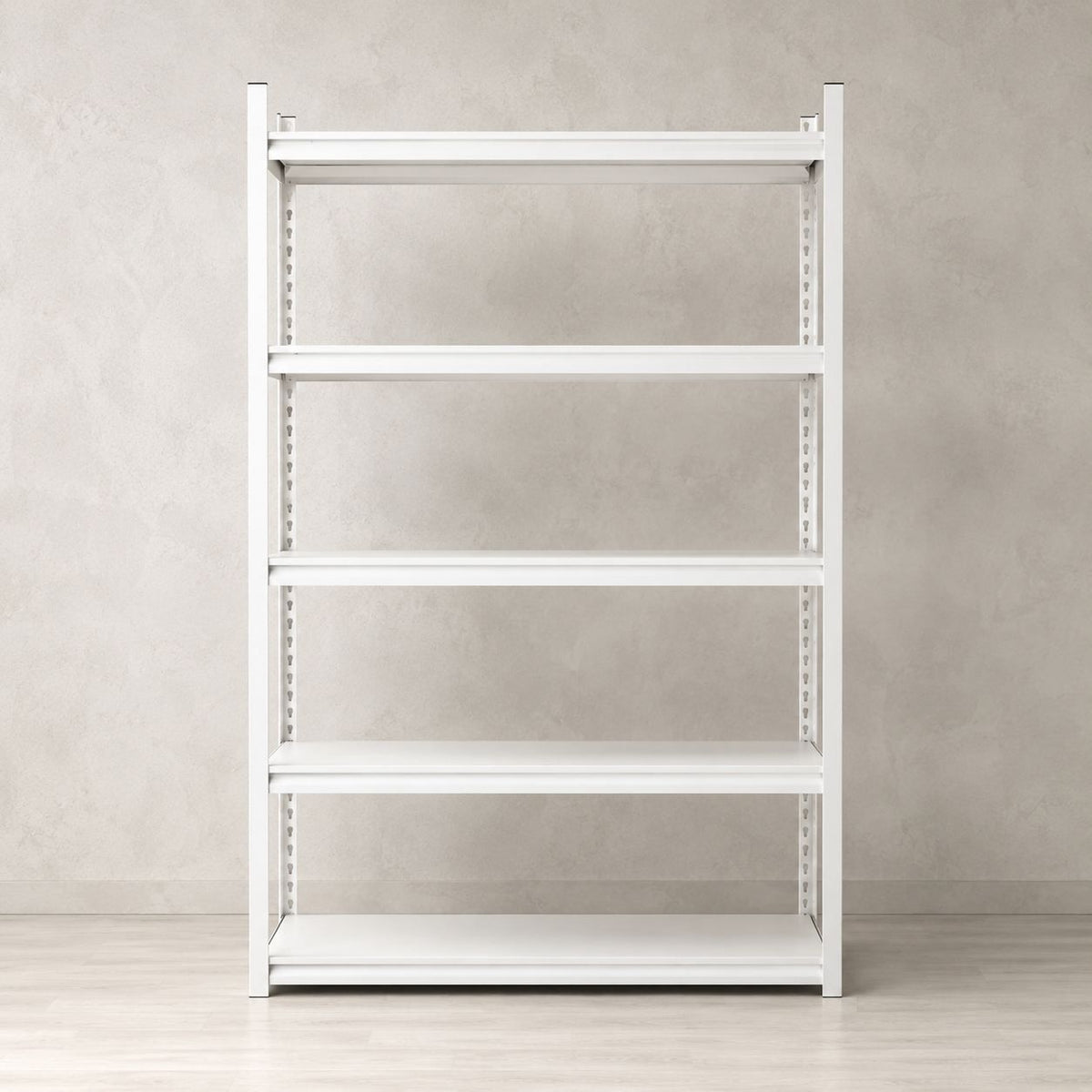 Estante metálico Blanco 183 de frente